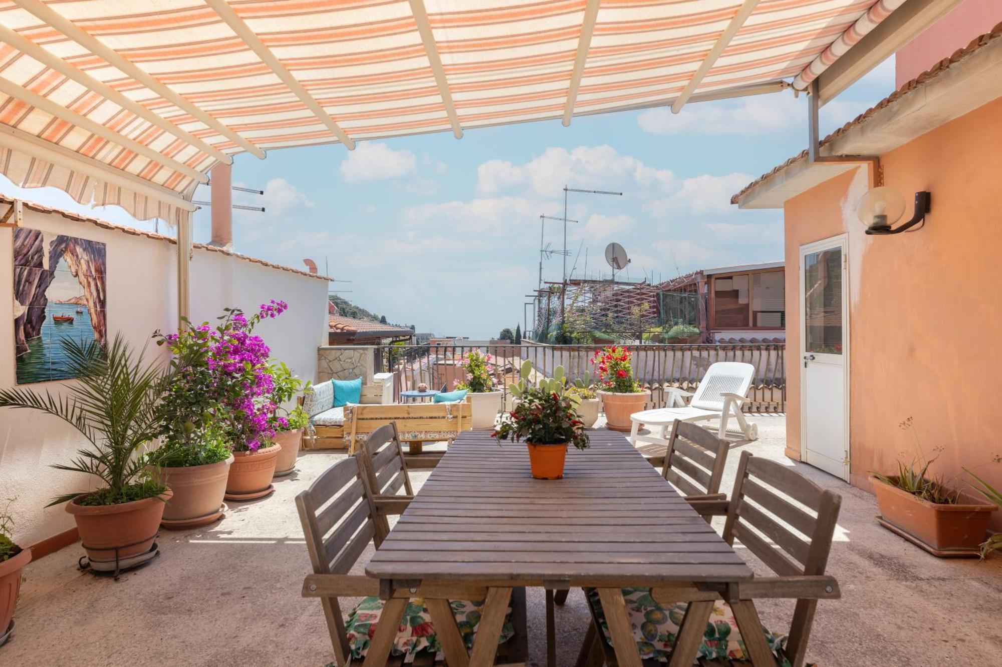 Apartmán Medusa Exclusive Rooftop Taormina Exteriér fotografie